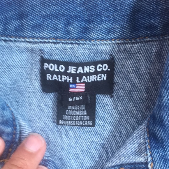 Polo Ralph Lauren Little Kid Jean Jacket - Picture 6 of 6